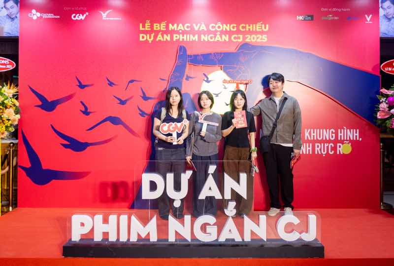 Nhiều diễn viên trăm tỷ xuất hiện tại sự kiện Bế mạc Dự án phim ngắn CJ 2025 Nhiều diễn viên trăm tỷ xuất hiện tại sự kiện Bế mạc Dự án phim ngắn CJ 2025