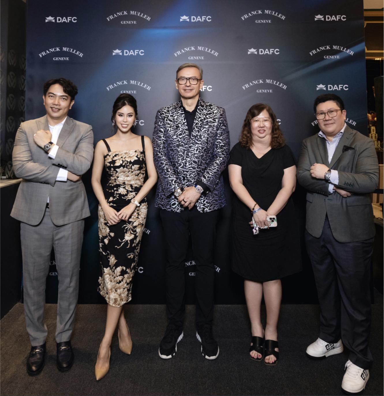 Ban Lãnh đạo Dafc Và đại Diện Franck Muller Tại Sự Kiện Hợp Tác Chiến Lược.