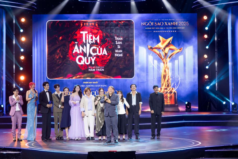 Mưa Đỏ, Steven, Lê Hạ Anh, Việt Hương, Thiên Ân‘đại thắng’ Ngôi Sao Xanh 2025 Mưa Đỏ, Steven, Lê Hạ Anh, Việt Hương, Thiên Ân‘đại thắng’ Ngôi Sao Xanh 2025