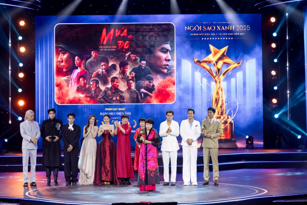 Mưa Đỏ, Steven, Lê Hạ Anh, Việt Hương, Thiên Ân‘đại thắng’ Ngôi Sao Xanh 2025 Mưa Đỏ, Steven, Lê Hạ Anh, Việt Hương, Thiên Ân‘đại thắng’ Ngôi Sao Xanh 2025