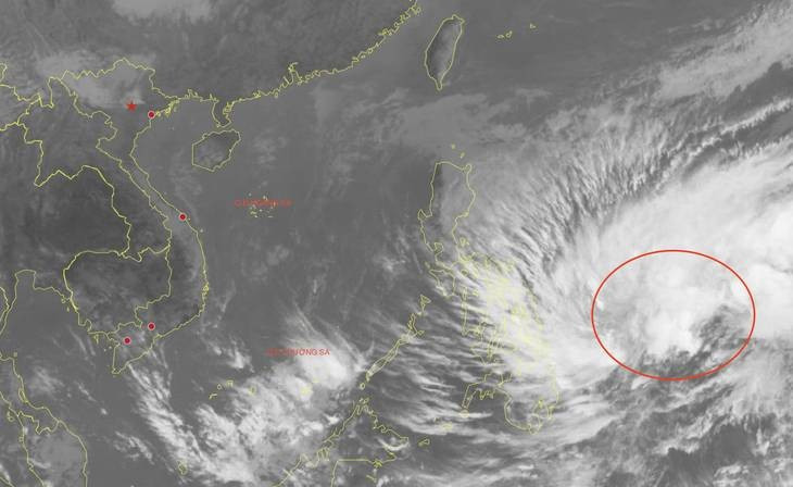 Xuat Hien Ap Thap Nhiet Doi Gan Bien Dong Co Kha Nang Manh Len Thanh Bao 1