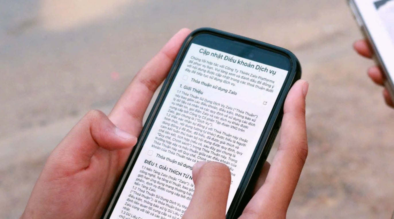 Zalo Khong Duoc Phep Chuyen Giao Du Lieu Cho Ben Thu Ba 1