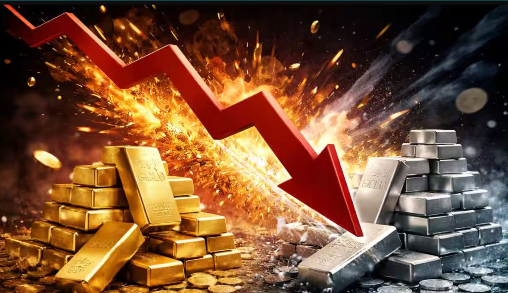 Cú rơi 7,4 nghìn tỷ USD làm 'rung chuyển' thị trường kim loại quý Cú rơi 7,4 nghìn tỷ USD làm 'rung chuyển' thị trường kim loại quý