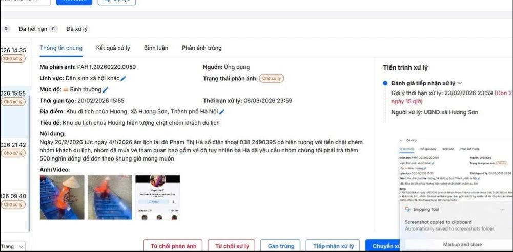 Xử phạt lái đò bị tố vòi tiền khách tại Lễ hội chùa Hương Xử phạt lái đò bị tố vòi tiền khách tại Lễ hội chùa Hương