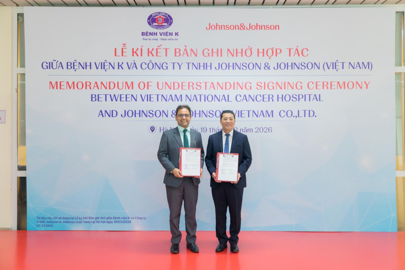 4. Johnson & Johnson (việt Nam) Và Bệnh Viện K Ký Kết Mou (1)
