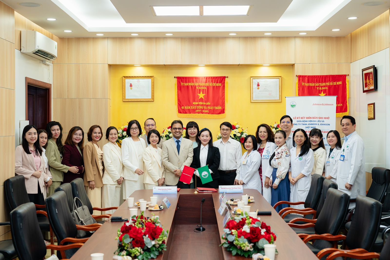 Hcm Ký Kết Mou Với Bv Da Liễu Tp.hcm