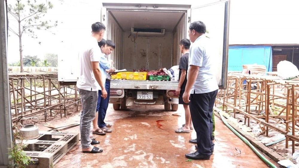 Bac Ninh Phat Hien Gan 800kg Thit Lon Thoi Chuan Bi Dua Len Ban An 2