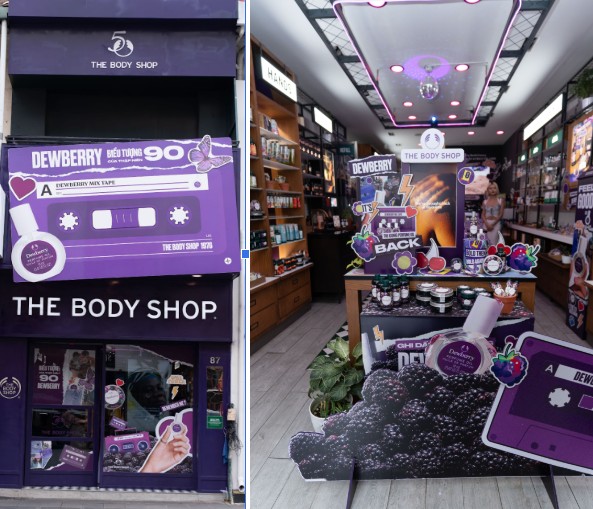 Dewberry Dong San Pham Bieu Tuong Cua The Body Shop Ra Mat Tai Viet Nam 8
