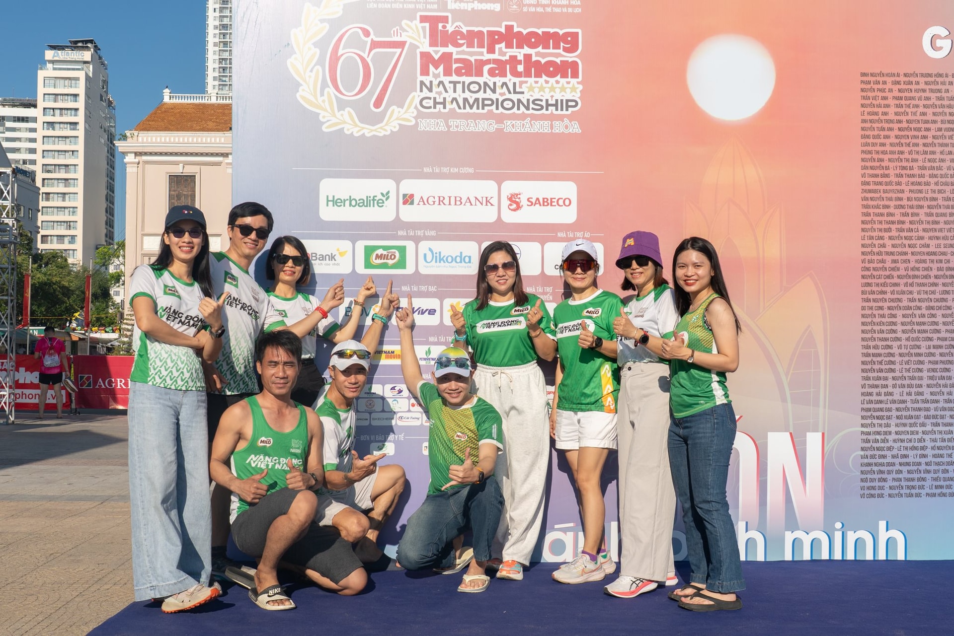 Nestle Milo Tiep Tuc Lan Toa Tinh Than The Thao Cung Tien Phong Marathon 5