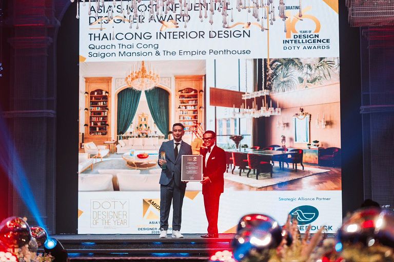 Nha Thiet Ke Quach Thai Cong Chinh Thuc Chien Thang Giai Thuong Asias Most Influential Designer 2026 5