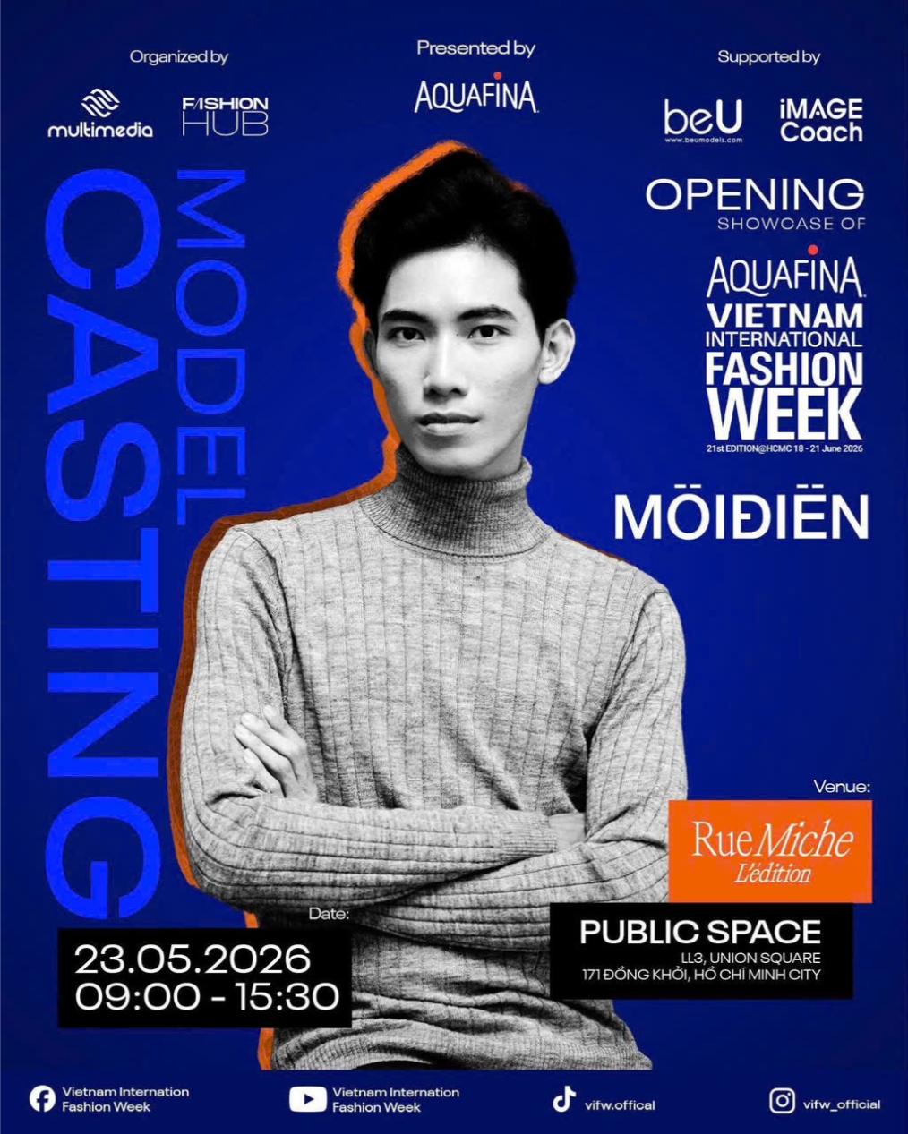 1. Thương Hiệu Thời Trang Môi Điên đảm Nhận Vị Trí Mở Màn Aquafina Vietnam International Fashion Week 2026 (1)