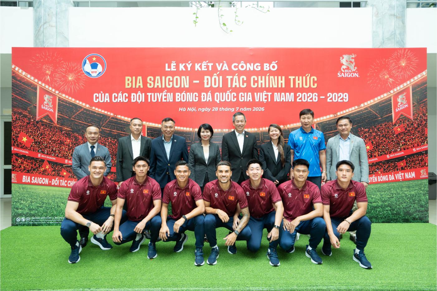 Bia Saigon Sẽ Tiếp Tục đồng Hành Cùng Các đội Tuyển Bóng đá Quốc Gia Tại Nhiều Giải đấu Trong Nước Và Quốc Tế