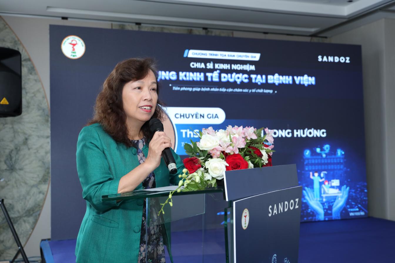 Ths.bs. Tống Thị Song Hương, Tổng Thư Ký Tổng Hội Y Học Việt Nam, Phát Biểu Tại Toạ đàm (1)