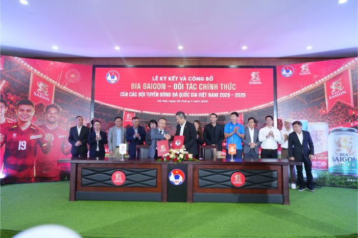 Trong Khuôn Khổ Hợp Tác, Bia Saigon Tiếp Tục Là Đối Tác độc Quyền Trong Ngành Bia Của Các Đội Tuyển Bóng đá Quốc Gia Việt Nam, Bao Gồm đội Tuyển Nam, đội Tuyển Nữ Và đội Tuyển U23 Tron