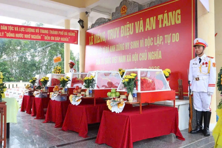 Da Nang Truy Dieu An Tang Hai Cot Cac Liet Si Vua Duoc Quy Tap Trong Hang Da Sap 3