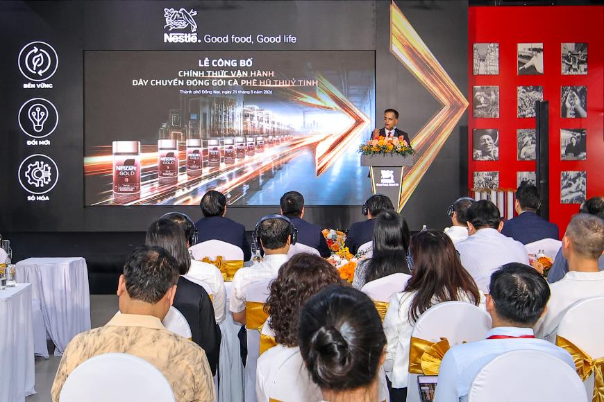 Ông Binu Jacob, Tổng Giám đốc Nestlé Việt Nam Phát Biểu Tại Sự Kiện (2) (1)