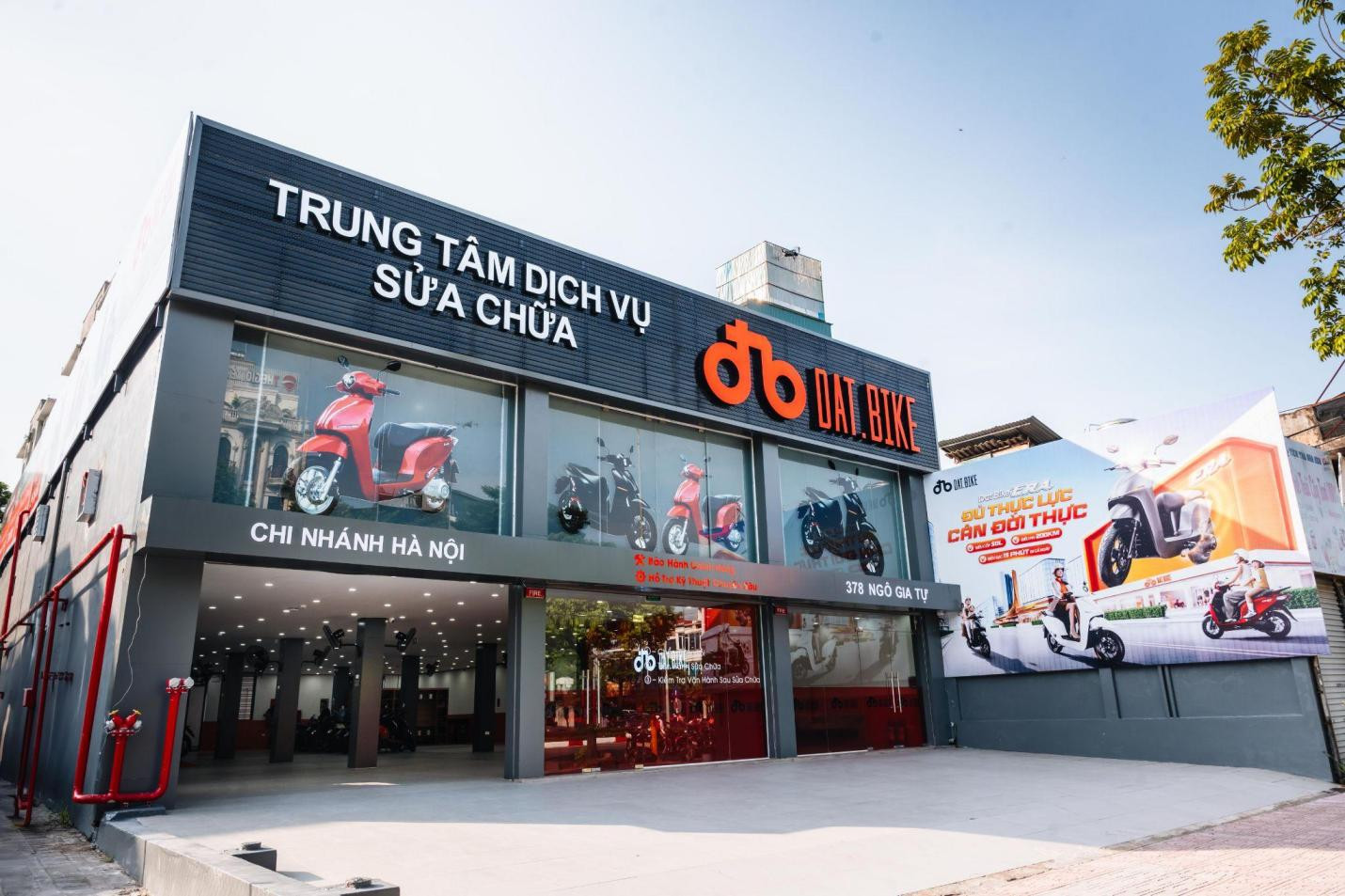 Dat Bike khai trương Mega Service Center 1.000m² tại Hà Nội Dat Bike khai trương Mega Service Center 1.000m² tại Hà Nội
