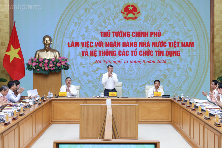 Thu Tuong Chinh Phu Lam Viec Voi Ngan Hang Nha Nuoc Va He Thong Cac To Chuc Tin Dung 10
