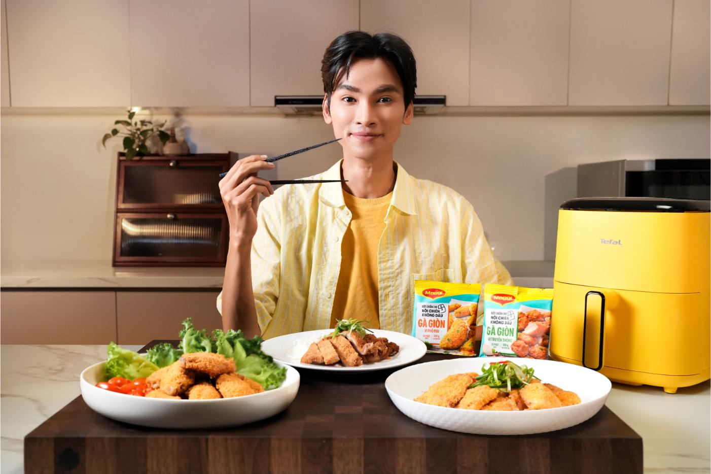 Bột Chiên Dành Riêng Cho Nồi Chiên Không Dầu Maggi Giúp Bữa Ăn Gia đình Nhanh Chóng Tiện Lợi Nhưng Vẫn Ngon Miệng