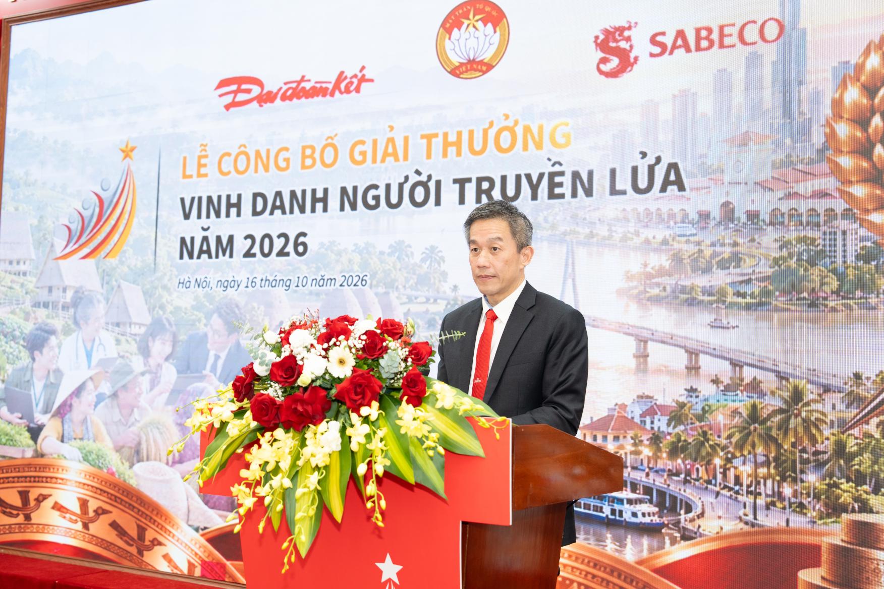 Ông Lester Tan, Tổng Giám đốc Sabeco