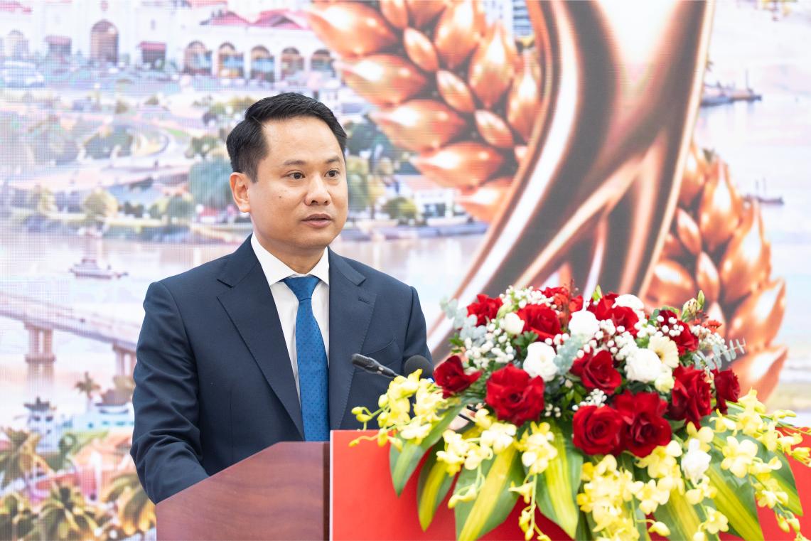 Ông Trương Thành Trung Tổng Biên Tập Báo Đại Đoàn Kết Phát Biểu Tại Lễ Công Bố