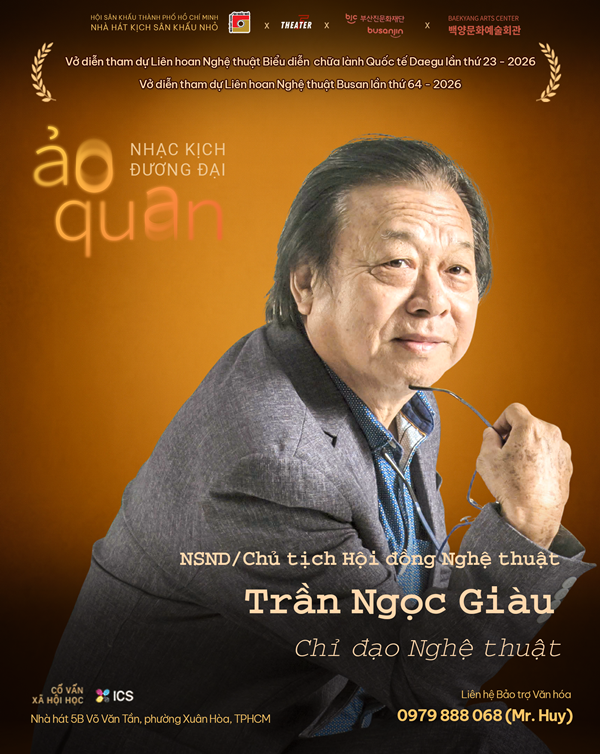 Nhạc Kịch đương đại “Ảo Quan” đại diện Việt Nam tham dự cùng lúc 2 Liên hoan Nghệ thuật tại Hàn Quốc Nhạc Kịch đương đại “Ảo Quan” đại diện Việt Nam tham dự cùng lúc 2 Liên hoan Nghệ thuật tại Hàn Quốc
