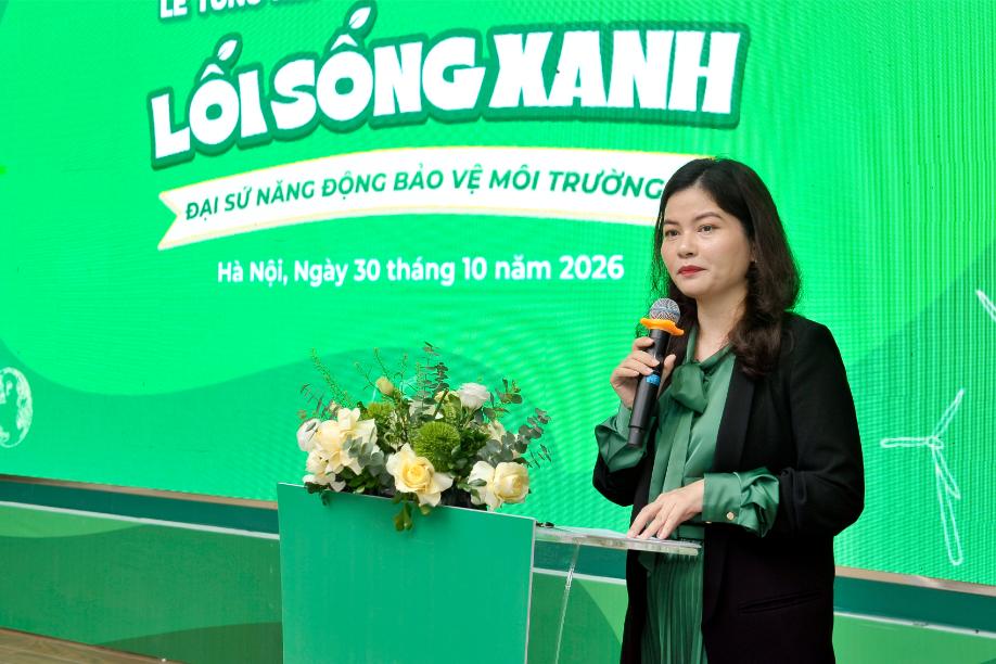 Bà Lê Thị Hoài Thương, Giám đốc Đối Ngoại, Nestlé Việt Nam Phát Biểu Tại Sự Kiện